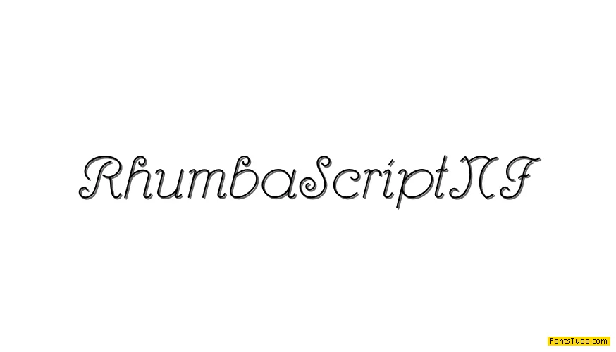 Rhumba Script NF Font