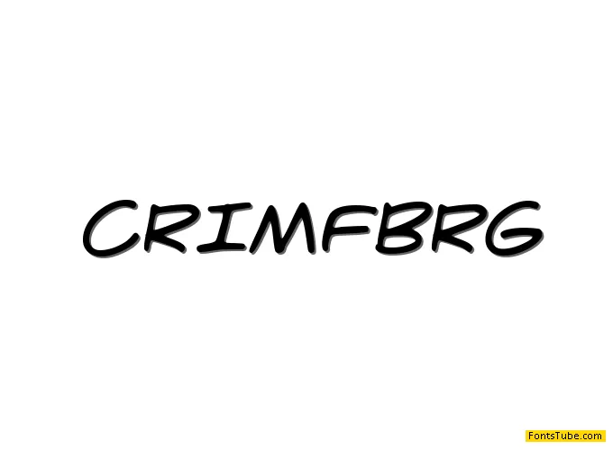 CrimeFighter BB Font Family
