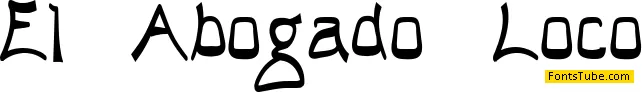 El Abogado Loco Font