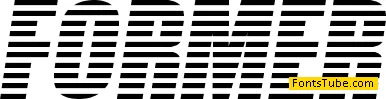 Former Airline Font