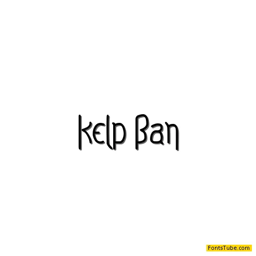Kelp Ban Font