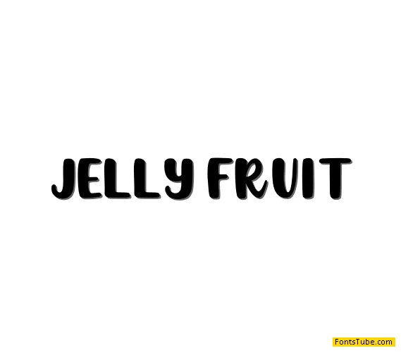 JELLYFRUIT Font