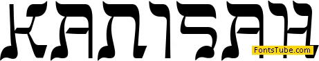 Kanisah Font