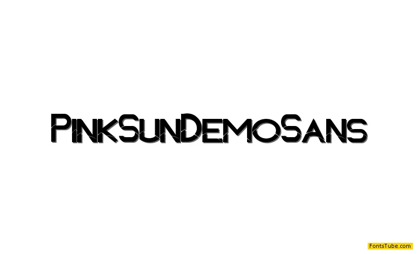Pink Sun Demo Font Family