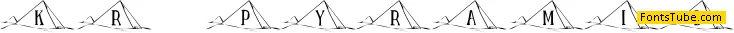 KR Pyramid Font
