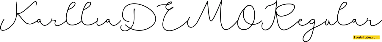 Karllia DEMO Font Family
