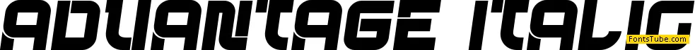 Advantage Font Family