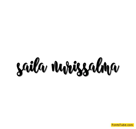 saila nurissalma Font