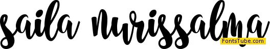 saila nurissalma Font