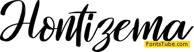 Hontizema Font