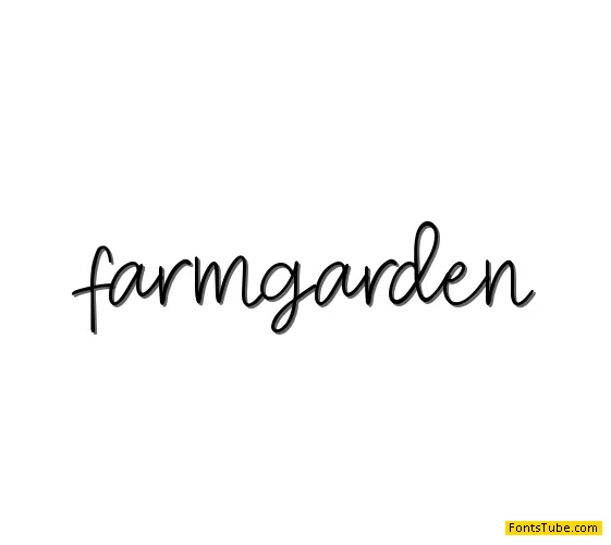 farmgarden Font