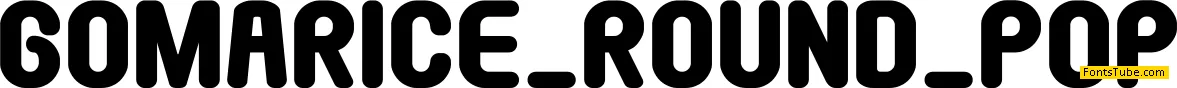 Round Pop Font