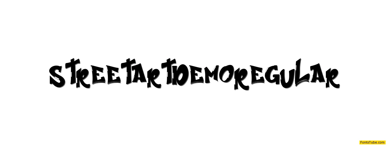 Streetart Demo Font Family