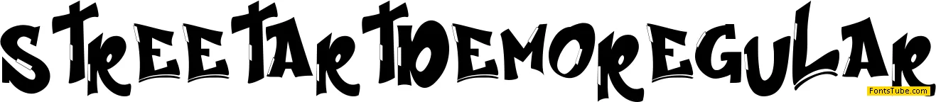 Streetart Demo Font Family