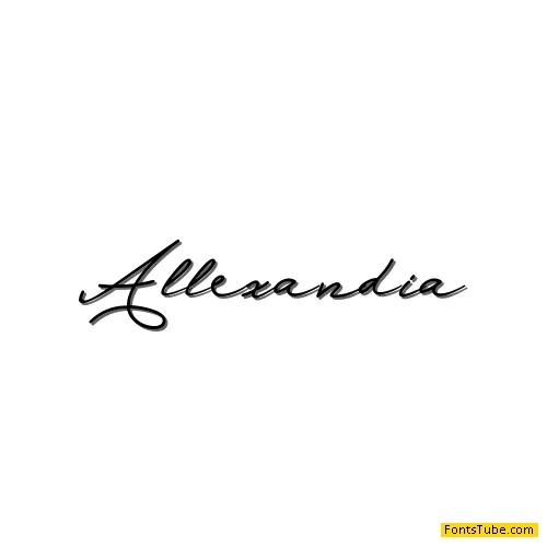 Allexandia Font