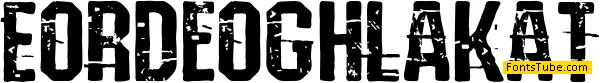 Eordeoghlakat Font