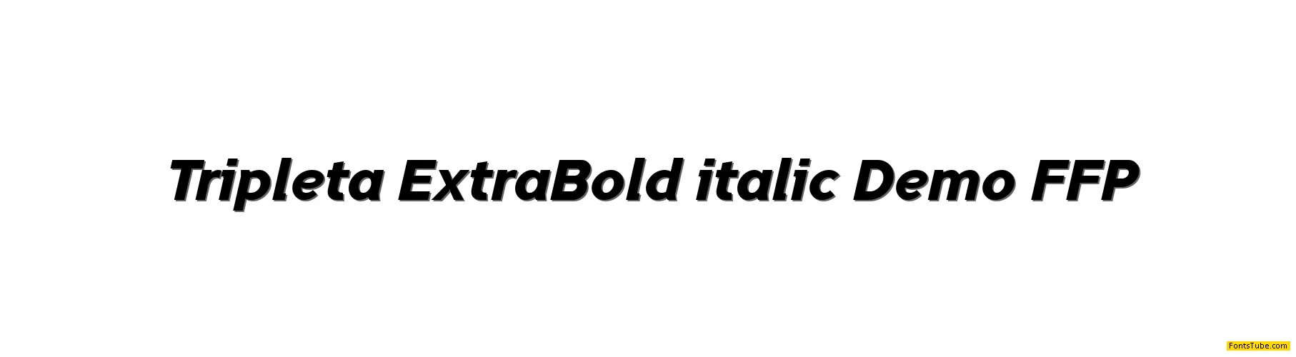 Tripleta Font Family