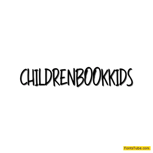 CHILDREN BOOK KIDS Font