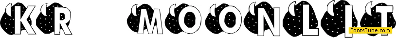 KR Moonlit Font