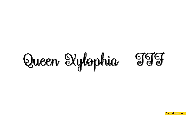 Queen Xylophia Font