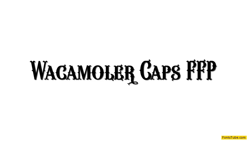 WacamÃ³ler Caps Font