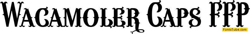 WacamÃ³ler Caps Font