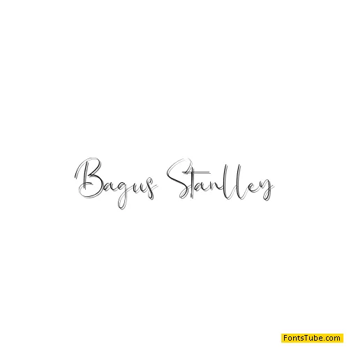 BagusStanlley Font
