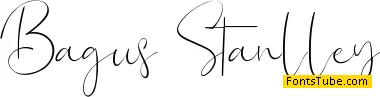 BagusStanlley Font
