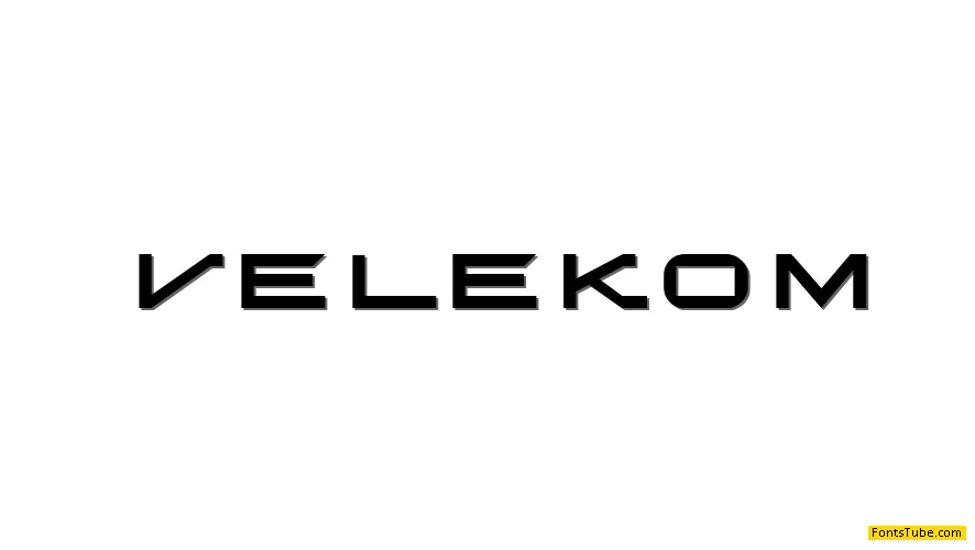 Velekom Font