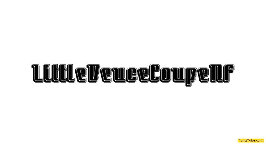 Little Deuce Coupe NF Font