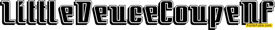 Little Deuce Coupe NF Font