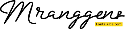 Mranggens Font