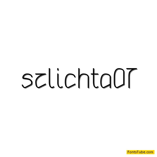 szlichta07 Font