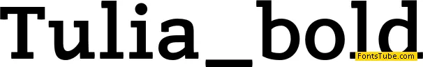 Tulia Font Family