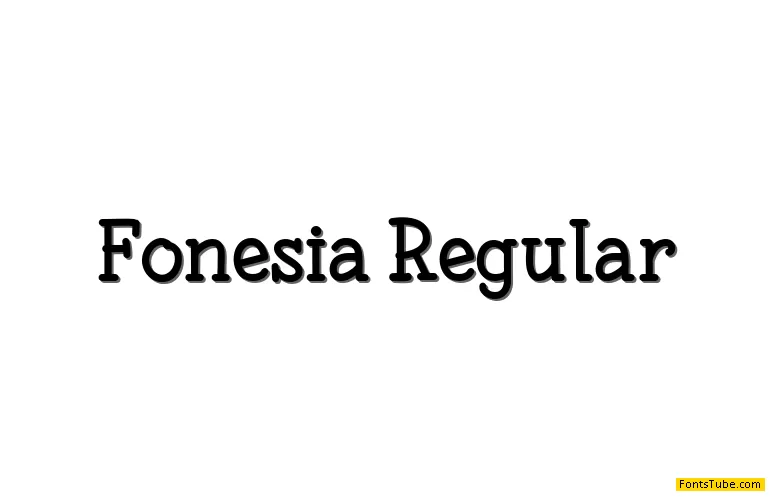 Fonesia Font Family