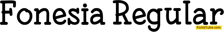Fonesia Font Family