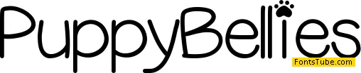 Puppy Bellies Font