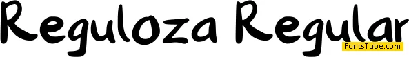 Reguloza Font