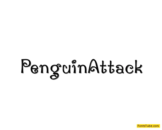 Penguin Attack Font