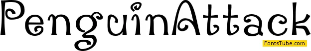 Penguin Attack Font