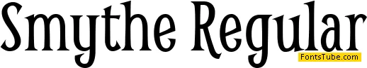 Smythe Font