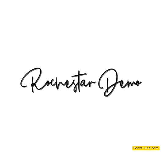 Rochestar Demo Font