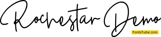 Rochestar Demo Font