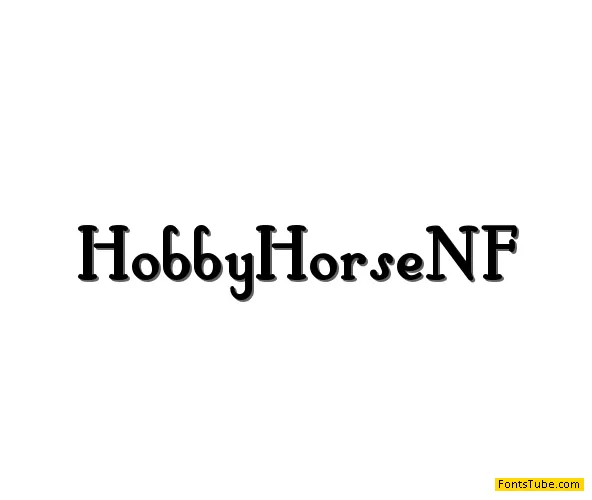 Hobby Horse NF Font