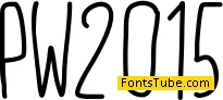 PW2015 Font