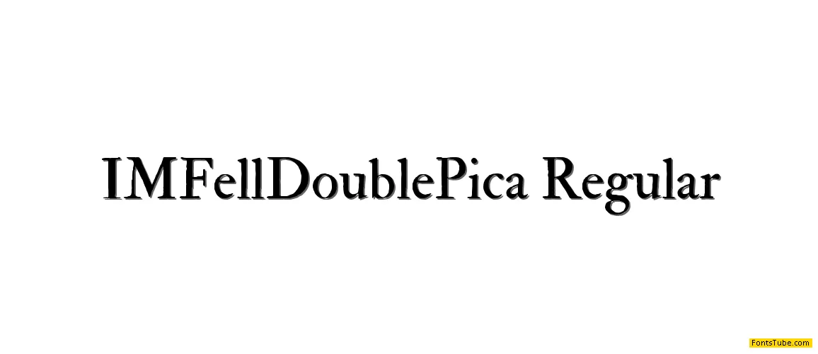 IM Fell Double Pica