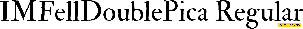 IM Fell Double Pica