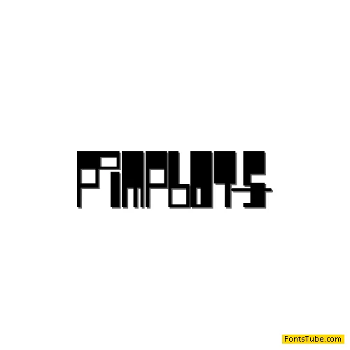 Pimpbot 5000 Font