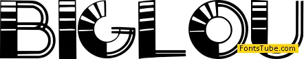 Big Lou Font