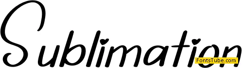 Sublimation